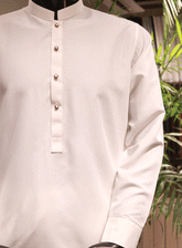 Sami Saeed Plain Wash & Wear Kurta Pajama - RF23MKS 03